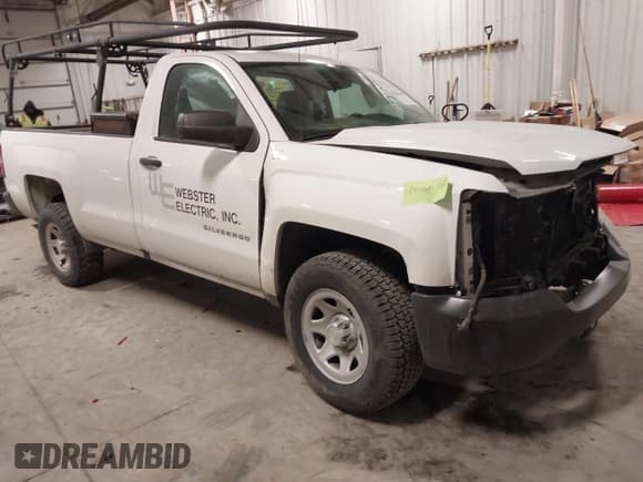 ✅ 2016 Chevrolet Silverado 1500 Work Truck • VIN: 1GCNCNEH1GZ189790 • Лот: 41536340. Опубликован ранее на IAAI с пробегом 143 000 миль. Бесплатный доступ к архиву аукционных продаж из США и подробный отчёт об истории автомобиля на DreamBid. Изображение 1.