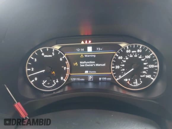 ✅ 2019 Nissan Altima SL • VIN: 1N4BL4EV4KC245385 • Лот: 43364228. Опубликован ранее на IAAI с пробегом 129 116 миль. Бесплатный доступ к архиву аукционных продаж из США и подробный отчёт об истории автомобиля на DreamBid. Изображение 7.