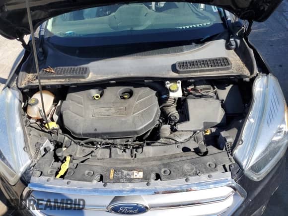 2017 Ford Escape Titanium с VIN 1FMCU9J99HUB85393, выставлен на аукционе Copart как лот 81259365 с пробегом 89 136 миль миль и Списание • Salvage title. История ставок и продаж доступна на DreamBid. Изображение 12.