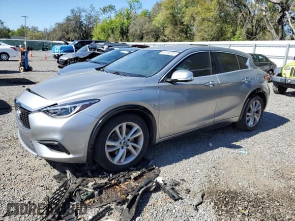 ✅ 2018 Infiniti QX30 Luxury • VIN: SJKCH5CP0JA050711 • Lot: 48194225. Listed on Copart with 116,892 mi. Free auction sales archive from the USA and detailed vehicle history report at DreamBid. Image 1.