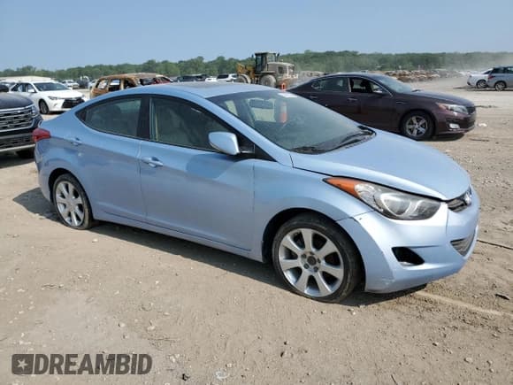 ✅ 2011 Hyundai Elantra Limited • VIN: KMHDH4AE9BU156282 • Lot: 58935265. Listed on Copart with 144,313 mi. Free auction sales archive from the USA and detailed vehicle history report at DreamBid. Image 4.