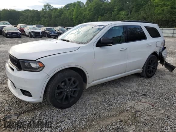 ✅ 2020 Dodge Durango GT Plus • VIN: 1C4RDHDG7LC154922 • Lot: 55901355. Listed on Copart with 106,425 mi. Free auction sales archive from the USA and detailed vehicle history report at DreamBid. Image 1.