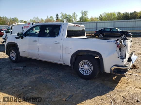 ✅ 2022 GMC Sierra 1500 SLE • VIN: 3GTUUBED3NG551524 • Лот: 52345145. Опубликован ранее на Copart с пробегом 146 967 миль. Бесплатный доступ к архиву аукционных продаж из США и подробный отчёт об истории автомобиля на DreamBid. Изображение 2.