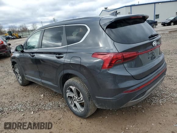 ✅ 2021 Hyundai Santa Fe SE • VIN: 5NMS1DAJ4MH348197 • Lot: 92784185. Listed on Copart with 126,822 mi. Free auction sales archive from the USA and detailed vehicle history report at DreamBid. Image 2.