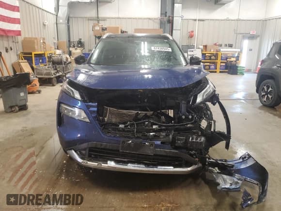 ✅ 2021 Nissan Rogue Platinum • VIN: JN8AT3DD6MW321588 • Lot: 67430945. Listed on Copart with 46,282 mi. Free auction sales archive from the USA and detailed vehicle history report at DreamBid. Image 5.