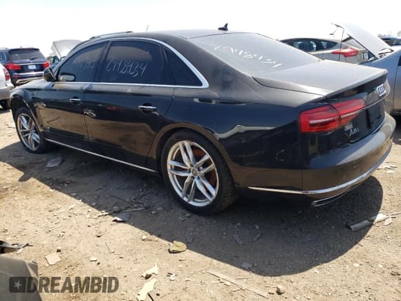 ✅ 2015 Audi A8 3.0L TDI • VIN: WAU3MAFD2FN006795 • Lot: 51791283. Listed on Copart with 106,415 mi. Free auction sales archive from the USA and detailed vehicle history report at DreamBid. Image 2.