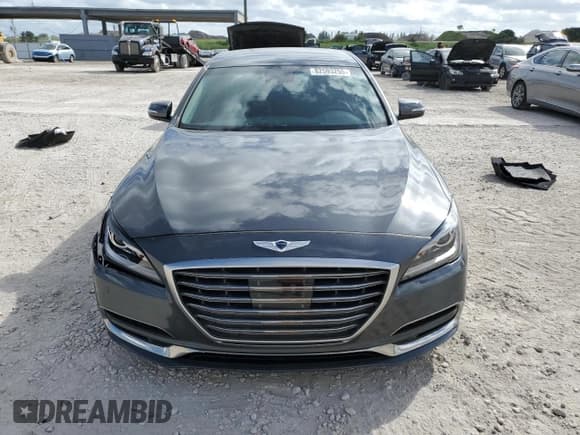 ✅ 2018 Genesis G80 3.8L • VIN: KMHGN4JE2JU236043 • Lot: 82593255. Listed on Copart with 41,397 mi. Free auction sales archive from the USA and detailed vehicle history report at DreamBid. Image 5.