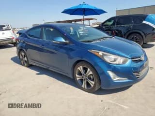 ✅ 2014 Hyundai Elantra Sport • VIN: KMHDH4AH0EU172966 • Lot: 85898025. Listed on Copart with 111,368 mi. Free auction sales archive from the USA and detailed vehicle history report at DreamBid. Image 4.