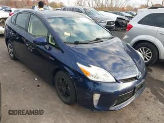 ✅ 2014 Toyota Prius Three • VIN: JTDKN3DU1E1792816 • Lot: 43710757. Listed on IAAI with 132,054 mi. Free auction sales archive from the USA and detailed vehicle history report at DreamBid. Image 1.