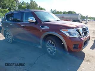 ✅ 2019 Nissan Armada SL • VIN: JN8AY2ND2K9086001 • Лот: 42379014. Опубликован ранее на IAAI с пробегом 156 008 миль. Бесплатный доступ к архиву аукционных продаж из США и подробный отчёт об истории автомобиля на DreamBid. Изображение 1.