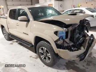 ✅ 2019 Toyota Tacoma SR5 • VIN: 3TMCZ5AN3KM197210 • Lot: 43461356. Listed on IAAI with 47,183 mi. Free auction sales archive from the USA and detailed vehicle history report at DreamBid. Image 1.