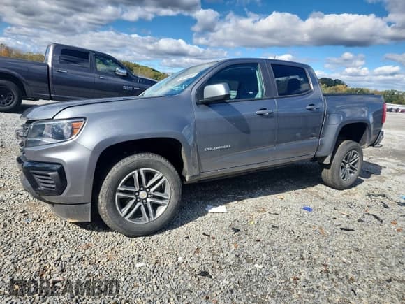 ✅ 2021 Chevrolet Colorado 2WD Work Truck • VIN: 1GCGSBEN3M1212271 • Lot: 90314405. Wystawiony na Copart z przebiegiem 56 608 mil. Bezpłatny archiwum sprzedaży aukcyjnych z USA i szczegółowy raport historii pojazdu na DreamBid. Zdjęcie 1.