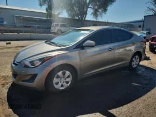 ✅ 2016 Hyundai Elantra SE • VIN: 5NPDH4AE4GH676217 • Lot: 70168705. Listed on Copart with 141,905 mi. Free auction sales archive from the USA and detailed vehicle history report at DreamBid. Image 1.