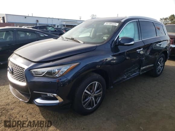✅ 2019 Infiniti QX60 Luxe • VIN: 5N1DL0MMXKC522637 • Lot: 84186425. Listed on Copart with 69,385 mi. Free auction sales archive from the USA and detailed vehicle history report at DreamBid. Image 1.