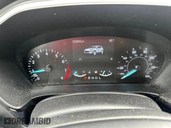 ✅ 2020 Ford Escape SE • VIN: 1FMCU9G69LUA43728 • Lot: 59500235. Listed on Copart with 124,845 mi. Free auction sales archive from the USA and detailed vehicle history report at DreamBid. Image 8.