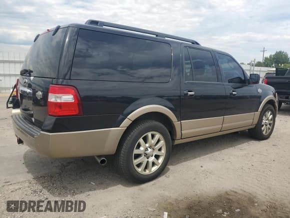 ✅ 2012 Ford Expedition Max King Ranch • VIN: 1FMJK1J57CEF41807 • Lot: 65805385. Listed on Copart with 206,027 mi. Free auction sales archive from the USA and detailed vehicle history report at DreamBid. Image 3.