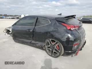 2021 Hyundai Veloster с VIN KMHT36AH6MU010084, выставлен на аукционе Copart как лот 42716685 с пробегом Не указан миль и Списание • Salvage title. История ставок и продаж доступна на DreamBid. Изображение 2.
