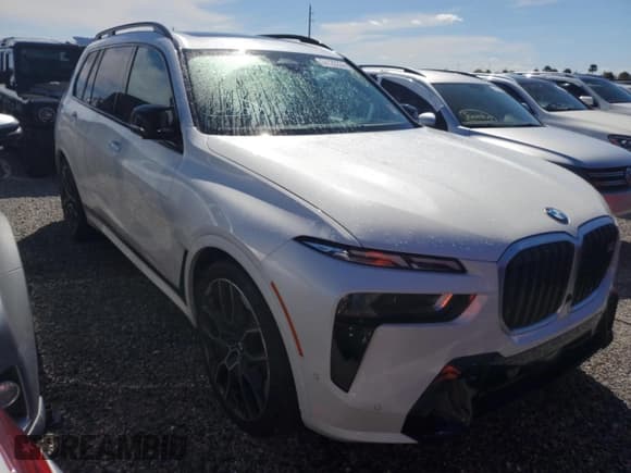 ✅ 2023 BMW X7 M60i • VIN: 5UX33EM07P9P54139 • Лот: 74120224. Опубликован ранее на Copart с пробегом Не указан. Бесплатный доступ к архиву аукционных продаж из США и подробный отчёт об истории автомобиля на DreamBid. Изображение 4.