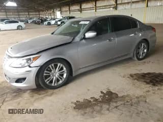 ✅ 2012 Hyundai Genesis 3.8L • VIN: KMHGC4DD0CU165906 • Лот: 87473275. Опубликован ранее на Copart с пробегом Не указан. Бесплатный доступ к архиву аукционных продаж из США и подробный отчёт об истории автомобиля на DreamBid. Изображение 1.