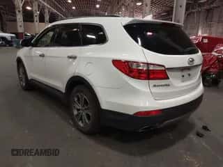 2016 Hyundai Santa Fe SE with VIN KM8SMDHF9GU155898, listed as a IAAI auction lot 43057402 with 118,444 mi miles and . Bid and sale history available at DreamBid. Image 3.