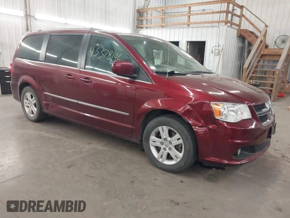 ✅ 2017 Dodge Grand Caravan Crew Plus • VIN: 2C4RDGDG4HR719796 • Lot: 43378146. Wystawiony na IAAI z przebiegiem 108 836 mil. Bezpłatny archiwum sprzedaży aukcyjnych z USA i szczegółowy raport historii pojazdu na DreamBid. Zdjęcie 1.