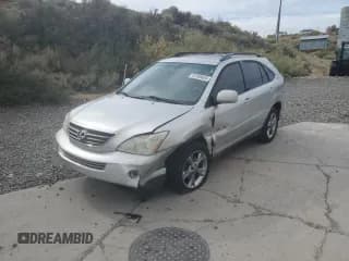 ✅ 2007 Lexus RX 400h • VIN: JTJGW31U272003476 • Lot: 81585655. Wystawiony na Copart z przebiegiem 168 847 mil. Bezpłatny archiwum sprzedaży aukcyjnych z USA i szczegółowy raport historii pojazdu na DreamBid. Zdjęcie 1.