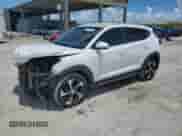 2017 Hyundai Tucson Night Edition with VIN KM8J3CA26HU297594, listed as a Copart auction lot 61288665 with 112,195 mi miles and Salvage title. Bid and sale history available at DreamBid. Image 1.