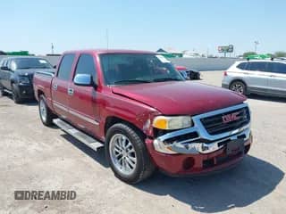 2007 GMC Sierra 1500 SL with VIN 2GTEC13VX71160489, listed as a IAAI auction lot 43116428 with 106,447 mi miles and . Bid and sale history available at DreamBid. Image 1.