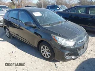 ✅ 2012 Hyundai Accent GS • VIN: KMHCT5AE7CU034585 • Lot: 43684904. Listed on IAAI with 123,424 mi. Free auction sales archive from the USA and detailed vehicle history report at DreamBid. Image 1.