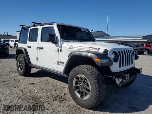 ✅ 2018 Jeep Wrangler Unlimited Rubicon • VIN: 1C4HJXFG9JW132931 • Lot: 85128265. Listed on Copart with 45,075 mi. Free auction sales archive from the USA and detailed vehicle history report at DreamBid. Image 4.
