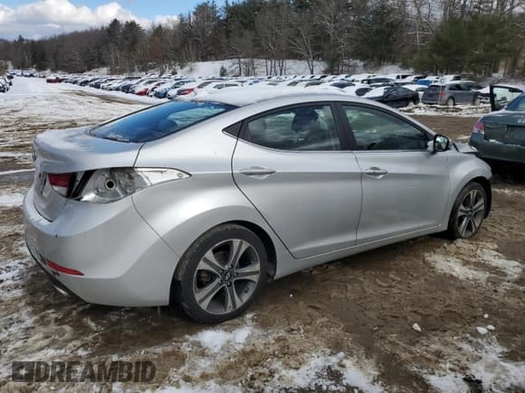 ✅ 2016 Hyundai Elantra Sport • VIN: KMHDH4AHXGU521389 • Lot: 44534755. Listed on Copart with 188,632 mi. Free auction sales archive from the USA and detailed vehicle history report at DreamBid. Image 3.