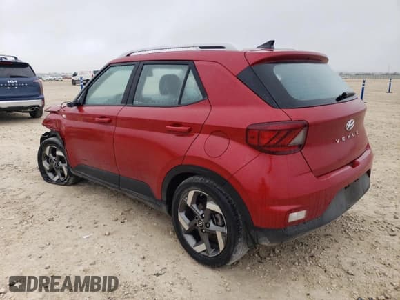 ✅ 2022 Hyundai Venue SEL • VIN: KMHRC8A38NU157583 • Lot: 84824634. Listed on Copart with 51,123 mi. Free auction sales archive from the USA and detailed vehicle history report at DreamBid. Image 2.