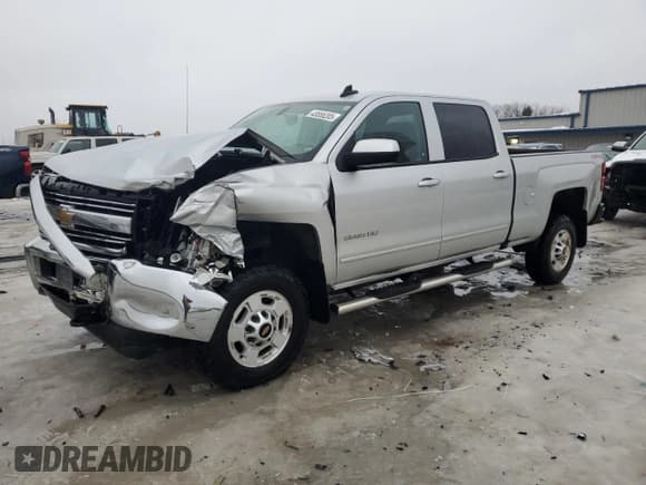 ✅ 2017 Chevrolet Silverado 2500HD LT • VIN: 1GC1KVEG0HF102960 • Lot: 43555205. Listed on Copart with Not provided. Free auction sales archive from the USA and detailed vehicle history report at DreamBid. Image 1.