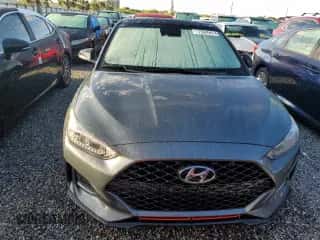 2020 Hyundai Veloster Turbo Ultimate с VIN KMHTH6AB7LU030565, выставлен на аукционе Copart как лот 73949414 с пробегом Не указан миль и Списание • Salvage title. История ставок и продаж доступна на DreamBid. Изображение 5.