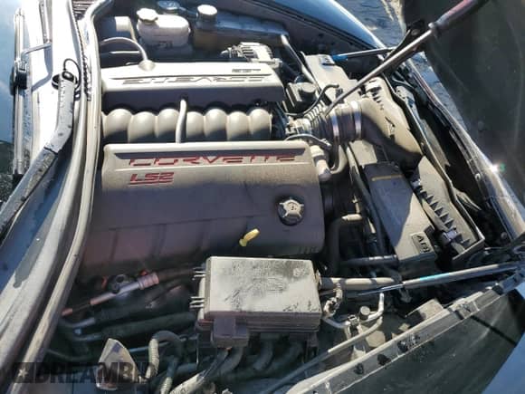 2005 Chevrolet Corvette with VIN 1G1YY24U155121708, listed as a Copart auction lot 75888114 with 112,316 mi miles and Salvage title. Bid and sale history available at DreamBid. Image 11.