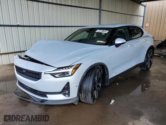 ✅ 2023 Polestar 2 • VIN: YSMED3KA6PL150791 • Lot: 84001725. Listed on Copart with 30,846 mi. Free auction sales archive from the USA and detailed vehicle history report at DreamBid. Image 1.