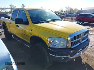 ✅ 2007 Dodge 1500 SLT • VIN: 1D7HU18207S247025 • Lot: 43571706. Listed on IAAI with 235,688 mi. Free auction sales archive from the USA and detailed vehicle history report at DreamBid. Image 1.