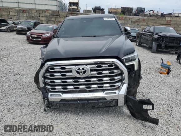 ✅ 2023 Toyota Tundra 1794 Edition • VIN: 5TFMA5DB8PX124722 • Lot: 67376825. Listed on Copart with 58,889 mi. Free auction sales archive from the USA and detailed vehicle history report at DreamBid. Image 5.