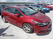 ✅ 2018 Chevrolet Cruze LT • VIN: 3G1BE6SM0JS634117 • Lot: 50969153. Listed on Copart with 99,385 mi. Free auction sales archive from the USA and detailed vehicle history report at DreamBid. Image 4.