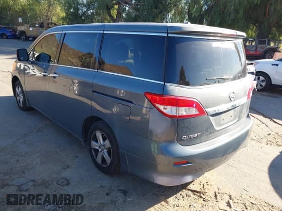 ✅ 2012 Nissan Quest SL • VIN: JN8AE2KP6C9051308 • Lot: 43873979. Wystawiony na IAAI z przebiegiem 209 680 mil. Bezpłatny archiwum sprzedaży aukcyjnych z USA i szczegółowy raport historii pojazdu na DreamBid. Zdjęcie 3.
