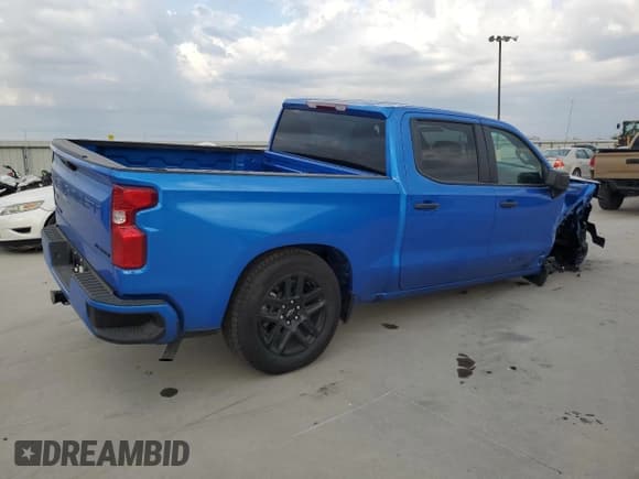 ✅ 2026 Chevrolet Silverado 1500 Custom • VIN: 1GCPABEK7TZ126843 • Лот: 82631675. Опубликован ранее на Copart с пробегом 1 503 миль. Бесплатный доступ к архиву аукционных продаж из США и подробный отчёт об истории автомобиля на DreamBid. Изображение 3.