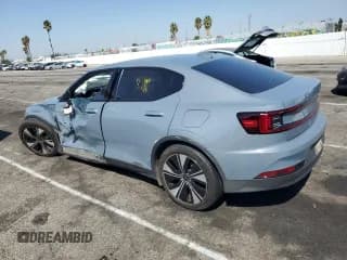 ✅ 2023 Polestar 2 • VIN: YSMEG3KA0PL141561 • Lot: 74127034. Wystawiony na Copart z przebiegiem 45 215 mil. Bezpłatny archiwum sprzedaży aukcyjnych z USA i szczegółowy raport historii pojazdu na DreamBid. Zdjęcie 2.