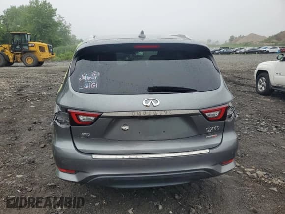 ✅ 2020 Infiniti QX60 Pure • VIN: 5N1DL0MM8LC534352 • Lot: 61359365. Listed on Copart with 81,119 mi. Free auction sales archive from the USA and detailed vehicle history report at DreamBid. Image 6.