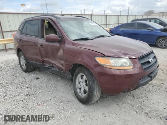 ✅ 2008 Hyundai Santa Fe GLS • VIN: 5NMSG13D78H188228 • Lot: 78484224. Listed on Copart with 160,118 mi. Free auction sales archive from the USA and detailed vehicle history report at DreamBid. Image 4.