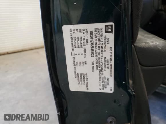 ✅ 2003 Chevrolet S-10 LS • VIN: 1GCDT19X538186820 • Лот: 84168494. Опубликован ранее на Copart с пробегом 243 088 миль. Бесплатный доступ к архиву аукционных продаж из США и подробный отчёт об истории автомобиля на DreamBid. Изображение 14.