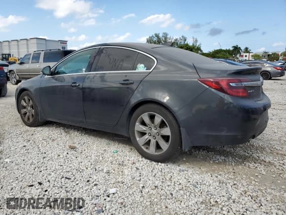 ✅ 2015 Buick Regal • VIN: 2G4GK5EX9F9296416 • Lot: 57057725. Wystawiony na Copart z przebiegiem 177 218 mil. Bezpłatny archiwum sprzedaży aukcyjnych z USA i szczegółowy raport historii pojazdu na DreamBid. Zdjęcie 2.