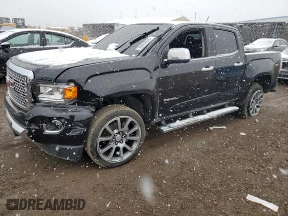✅ 2018 GMC Canyon 4WD Denali • VIN: 1GTG6EEN1J1152086 • Lot: 53856655. Listed on Copart with 94,238 mi. Free auction sales archive from the USA and detailed vehicle history report at DreamBid. Image 1.