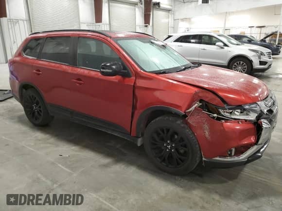 2018 Mitsubishi Outlander ES z VIN JA4AZ3A30JZ031714, wystawiony jako Copart lot #70877675 z przebiegiem 93 124 mil mil oraz Szkoda całkowita • Salvage title. Historia ofert i sprzedaży dostępna na DreamBid. Obrazek 4.