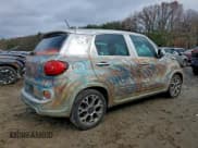 ✅ 2014 FIAT 500L Trekking • VIN: ZFBCFADH3EZ006219 • Lot: 94471345. Listed on Copart with 117,459 mi. Free auction sales archive from the USA and detailed vehicle history report at DreamBid. Image 3.