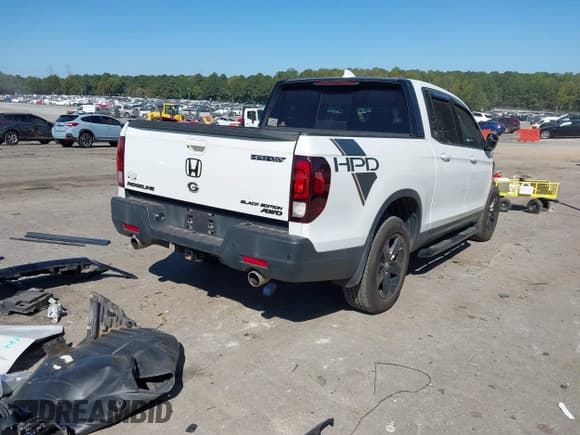 ✅ 2021 Honda Ridgeline Black Edition • VIN: 5FPYK3F89MB010925 • Lot: 43403500. Listed on IAAI with 37,778 mi. Free auction sales archive from the USA and detailed vehicle history report at DreamBid. Image 4.